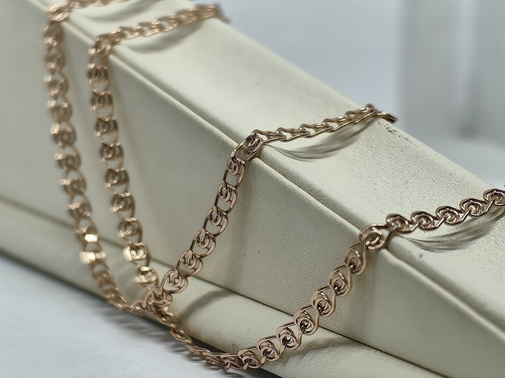 ЦПЛ585 ЦЕПЬ ПУСТОТЕЛАЯ Лав (Au 585)