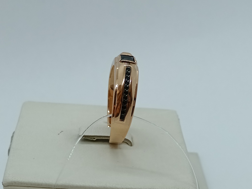 018408 КОЛЬЦО С КАМНЯМИ (Au 585)