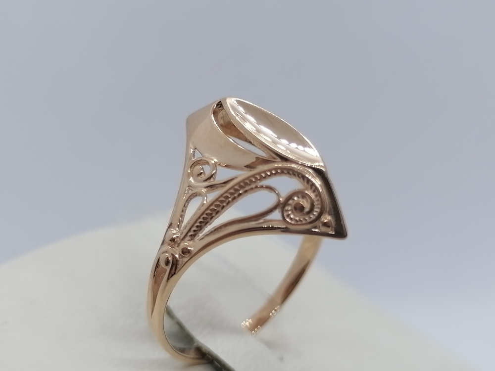 КОЛЬЦО БЕЗ КАМНЯ (Au 585)