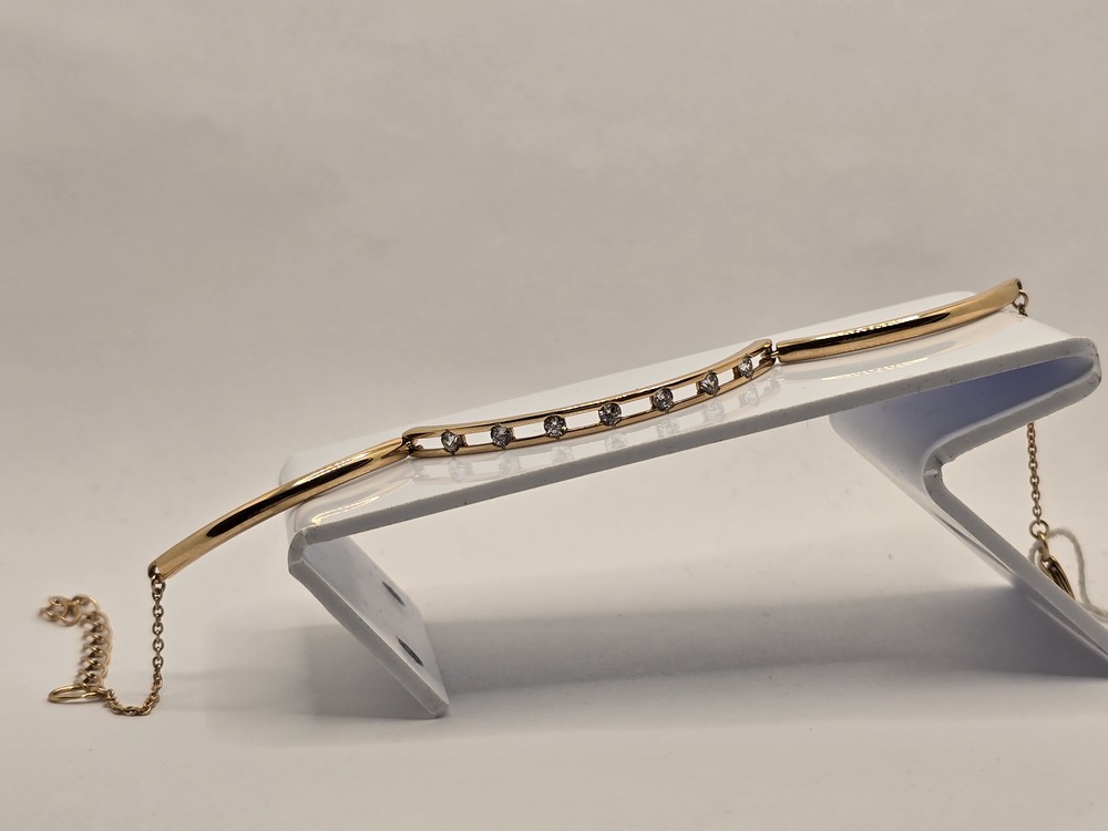 БРАСЛЕТ С КАМНЯМИ (Au 585)