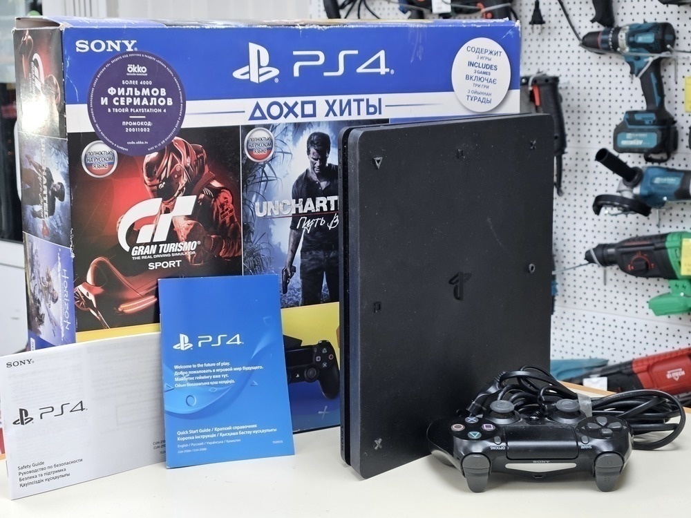 Игровая приставка PlayStation 4 Slim 500GB Игровая приставка PlayStation 4 Slim 500GB