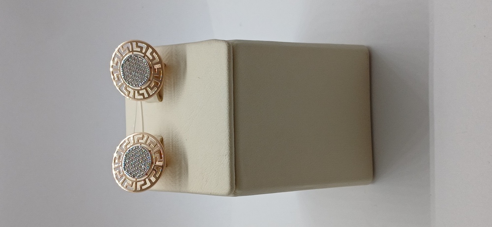 СЕРЬГИ С КАМНЯМИ (Au 585)