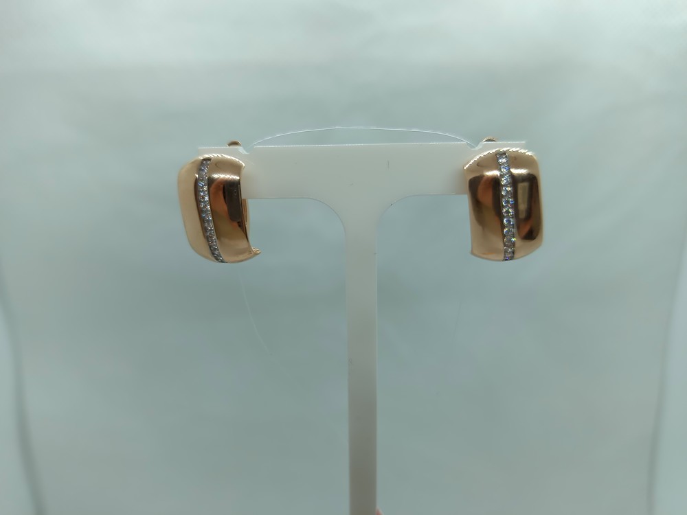 СЕРЬГИ С КАМНЯМИ (Au 585)