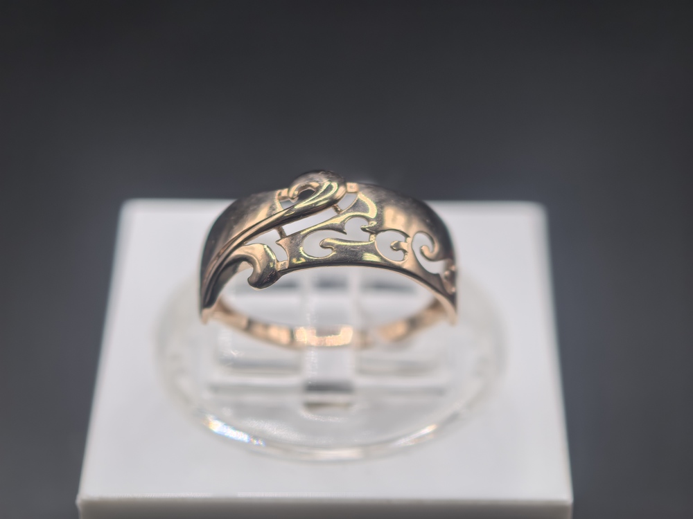 КОЛБКМ585 КОЛЬЦО БЕЗ КАМНЯ (Au 585)