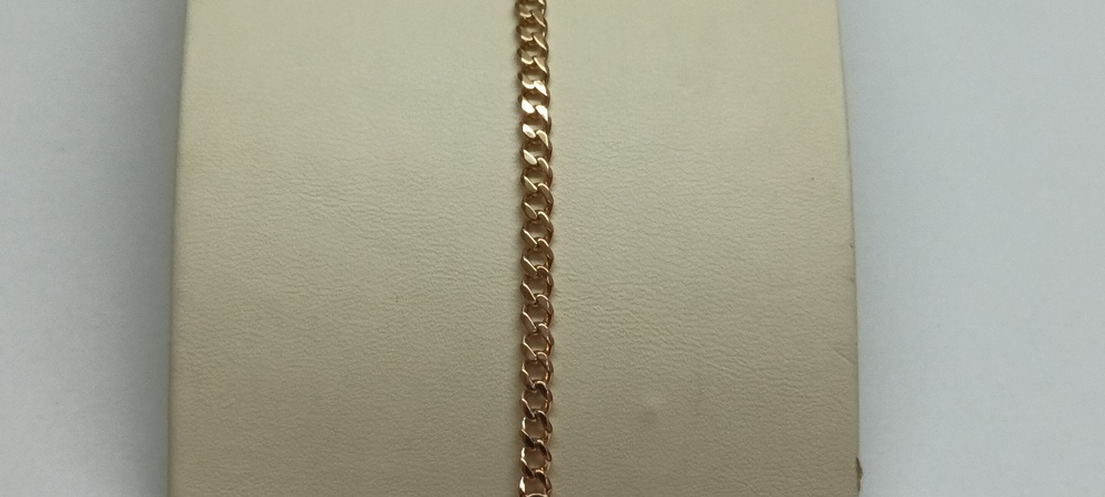 БРАСЛЕТ ПОЛНОВЕСНЫЙ Панцирное Au 585