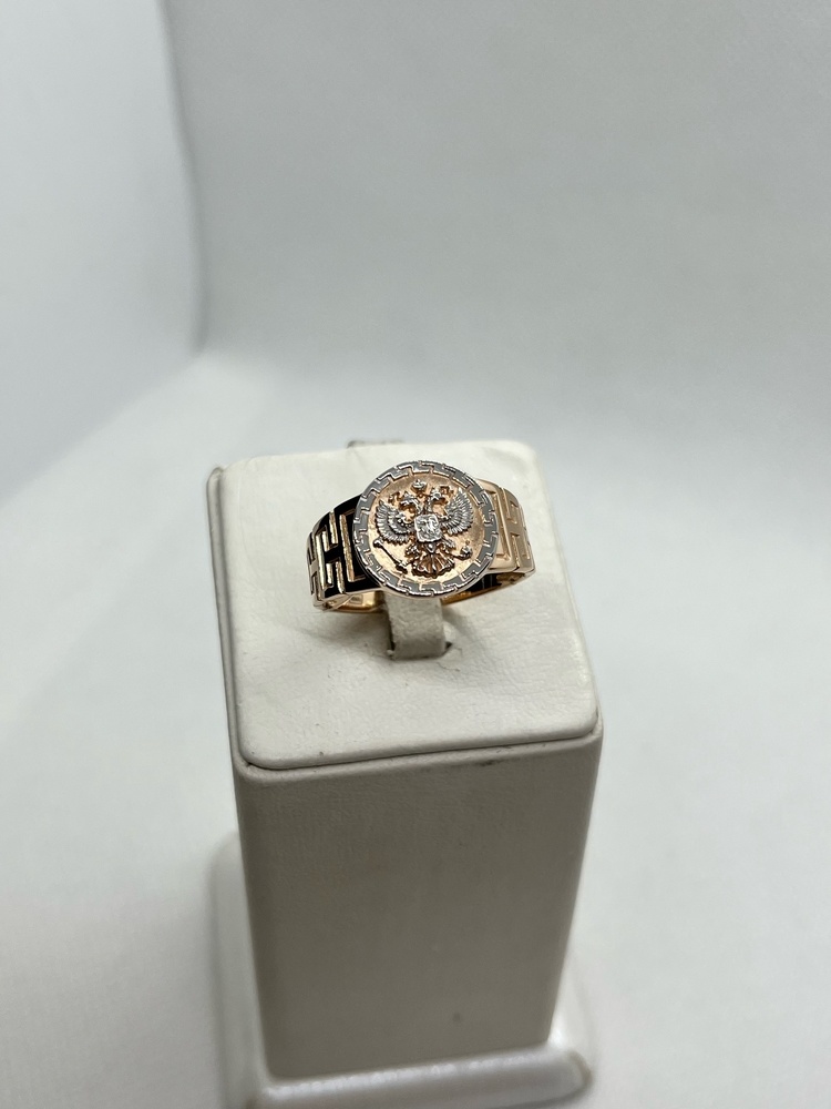 КОЛЬЦО ПЕЧАТКА без камня (Au 585)