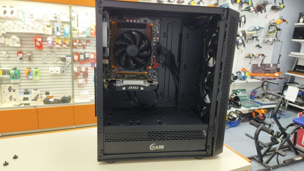 Системный блок Cougar; Xeon E5-2640, GeForce GTX 1050, 16 Гб, 240 Гб, Нет