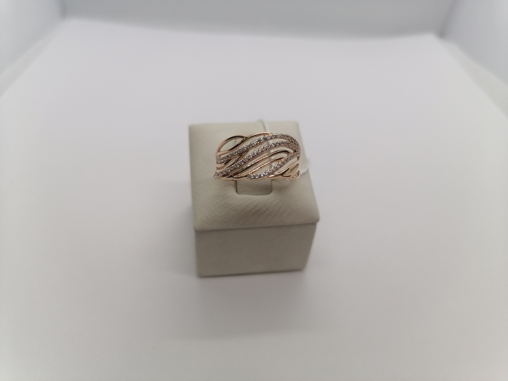 КОЛКМИ585 КОЛЬЦО С КАМНЯМИ (Au 585)