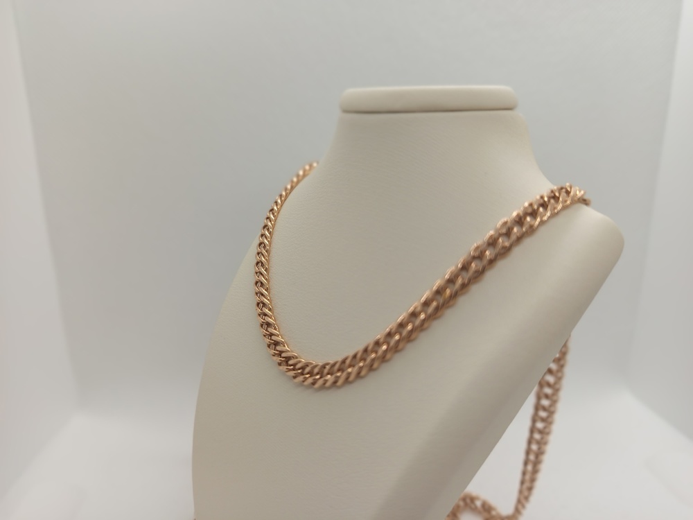 ЦПР2585 ЦЕПЬ ПУСТОТЕЛАЯ Ромб двойной (Au 585)