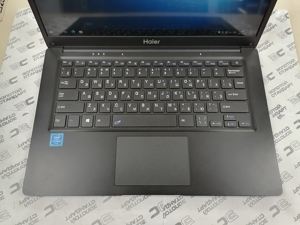 Ноутбук Haier A1410ED; Celeron N4000, HD Graphics, 4 Гб, 120 Гб, Нет