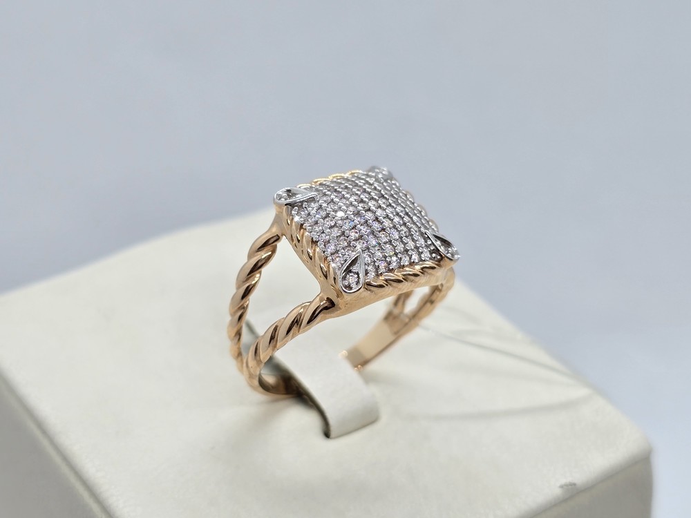 04-51-0819-00 КОЛЬЦО С КАМНЯМИ (Au 585)