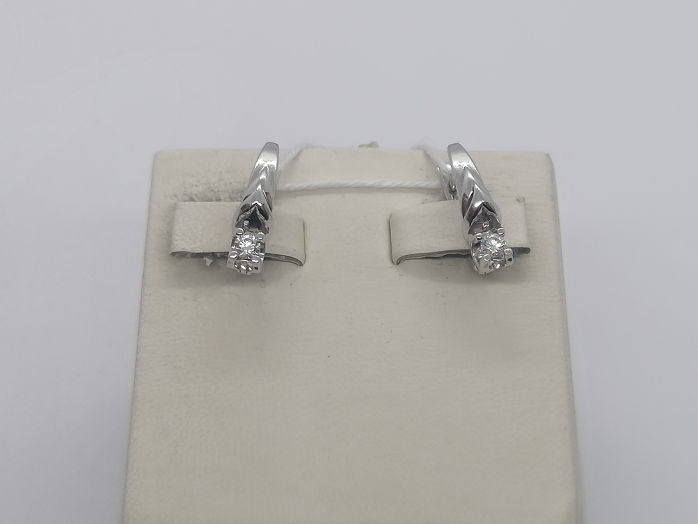 СЕРЬГИ БРИЛЛИАНТ (Au 585)