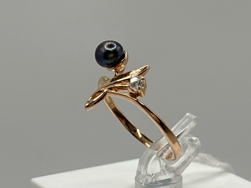 КОЛКМИ585 КОЛЬЦО С КАМНЯМИ (Au 585)