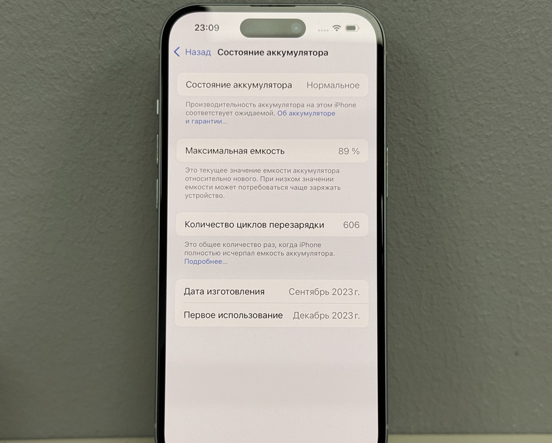 Смартфон Apple Iphone 15 128Gb