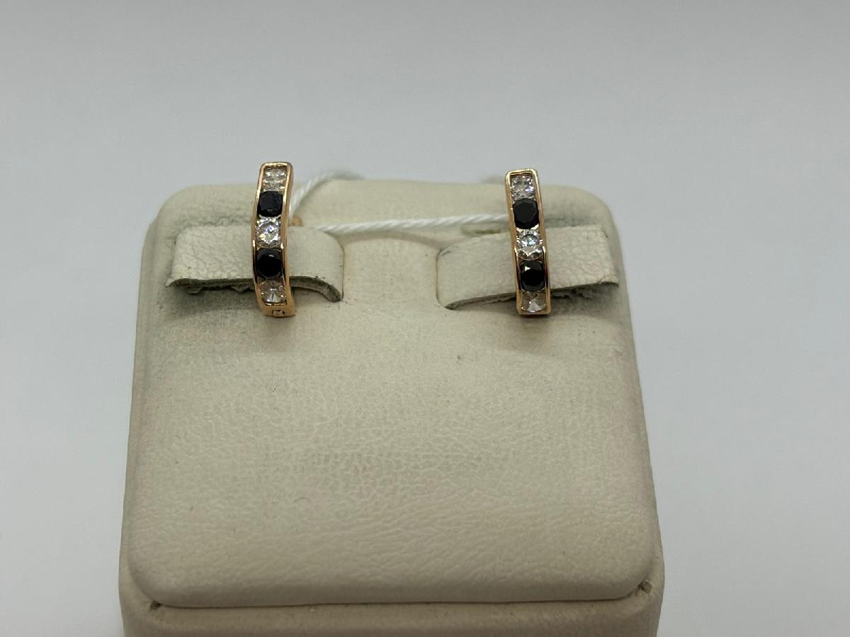 СЕРЬГИ С КАМНЯМИ (Au 585)