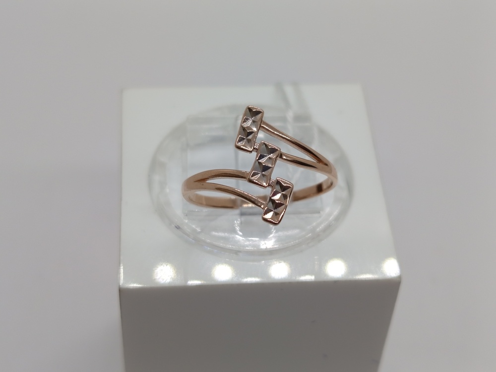 КОЛБКМ585 КОЛЬЦО БЕЗ КАМНЯ (Au 585)