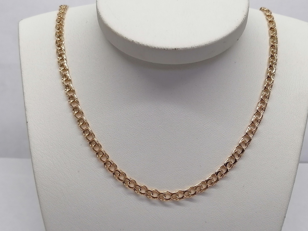 ЦЛБС585 ЦЕПЬ ПОЛНОВЕСНАЯ Бисмарк (Au 585)