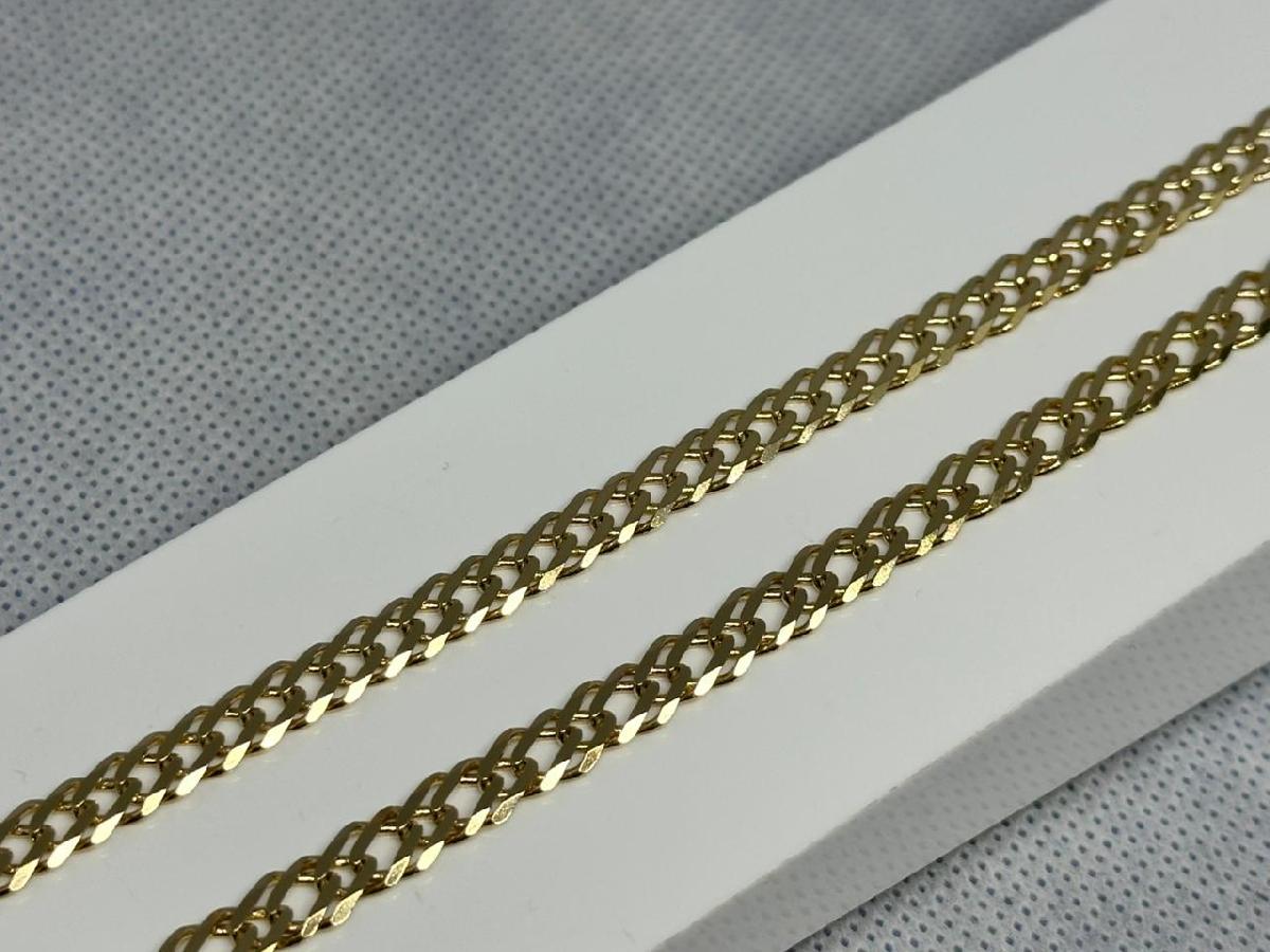 ЦЕПЬ ПОЛНОВЕСНАЯ Ромб двойной (Au 585)