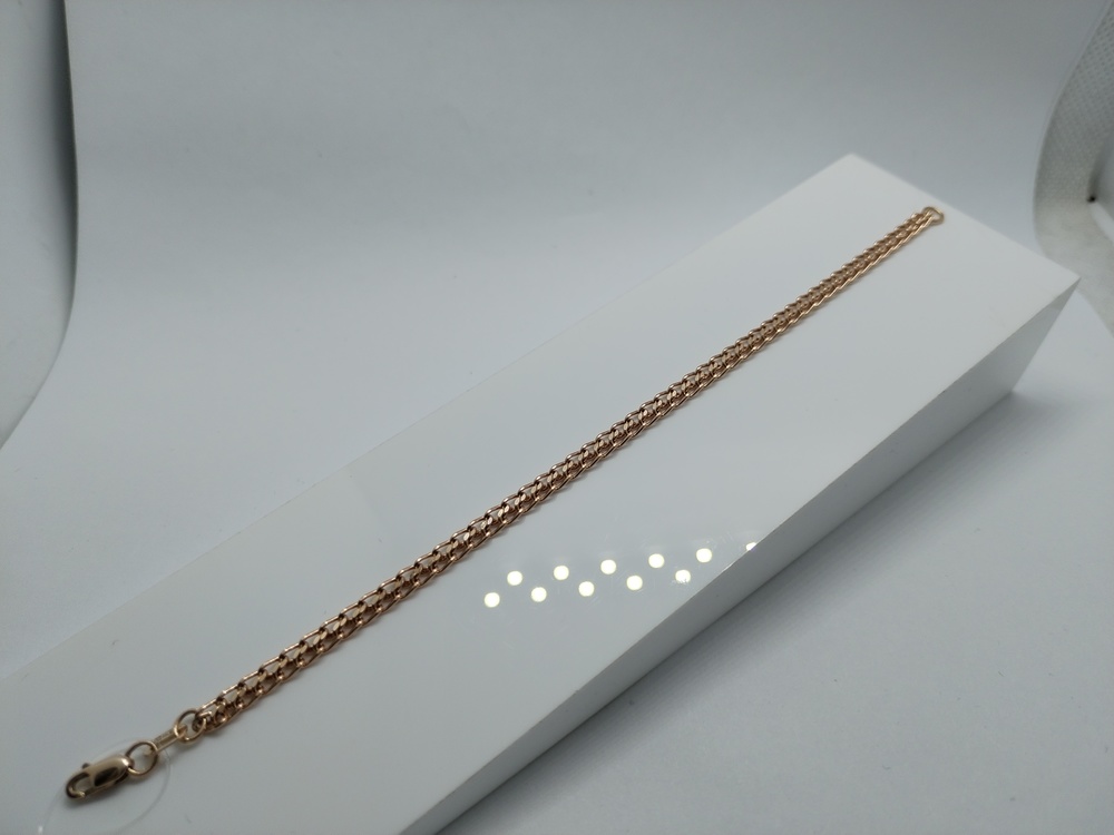 БРАСЛЕТ ПУСТОТЕЛЫЙ Царь (Au 585)