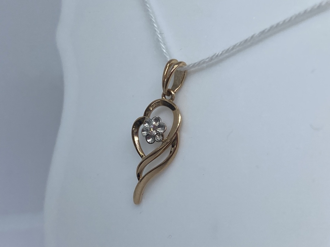 ПОДВЕСКА БРИЛЛИАНТ Au 585