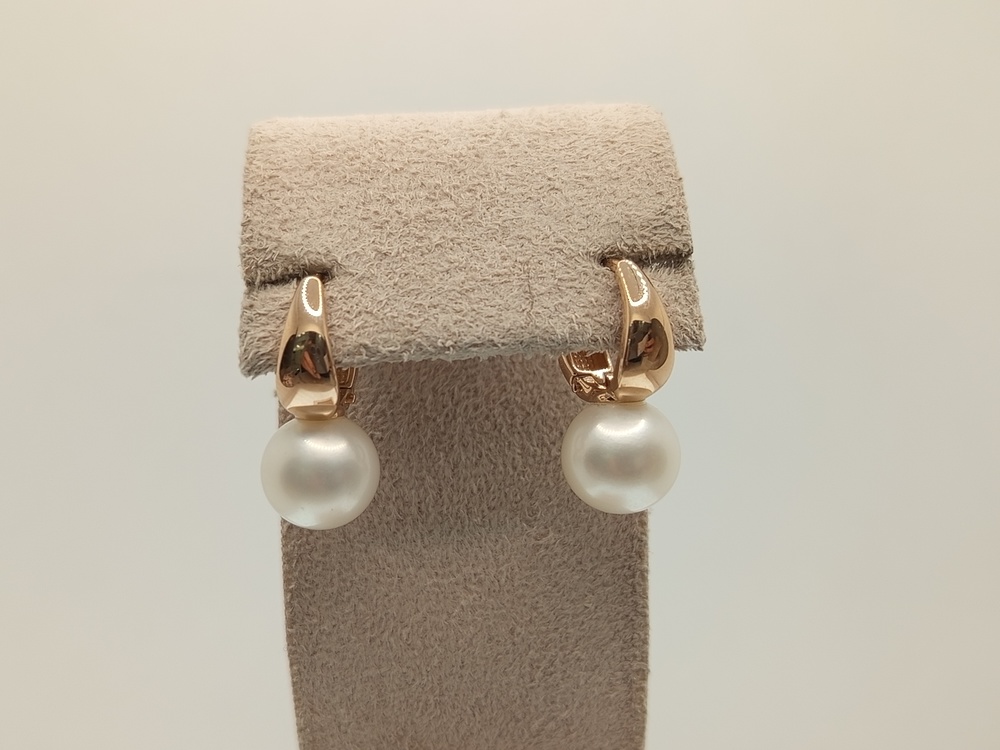 СЕРЬГИ С КАМНЕМ (Au 585)