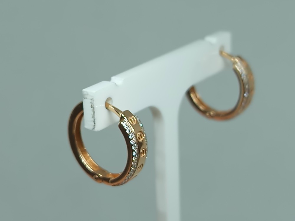 СКМИ585 СЕРЬГИ С КАМНЯМИ (Au 585) СКМИ585 СЕРЬГИ С КАМНЯМИ (Au 585)