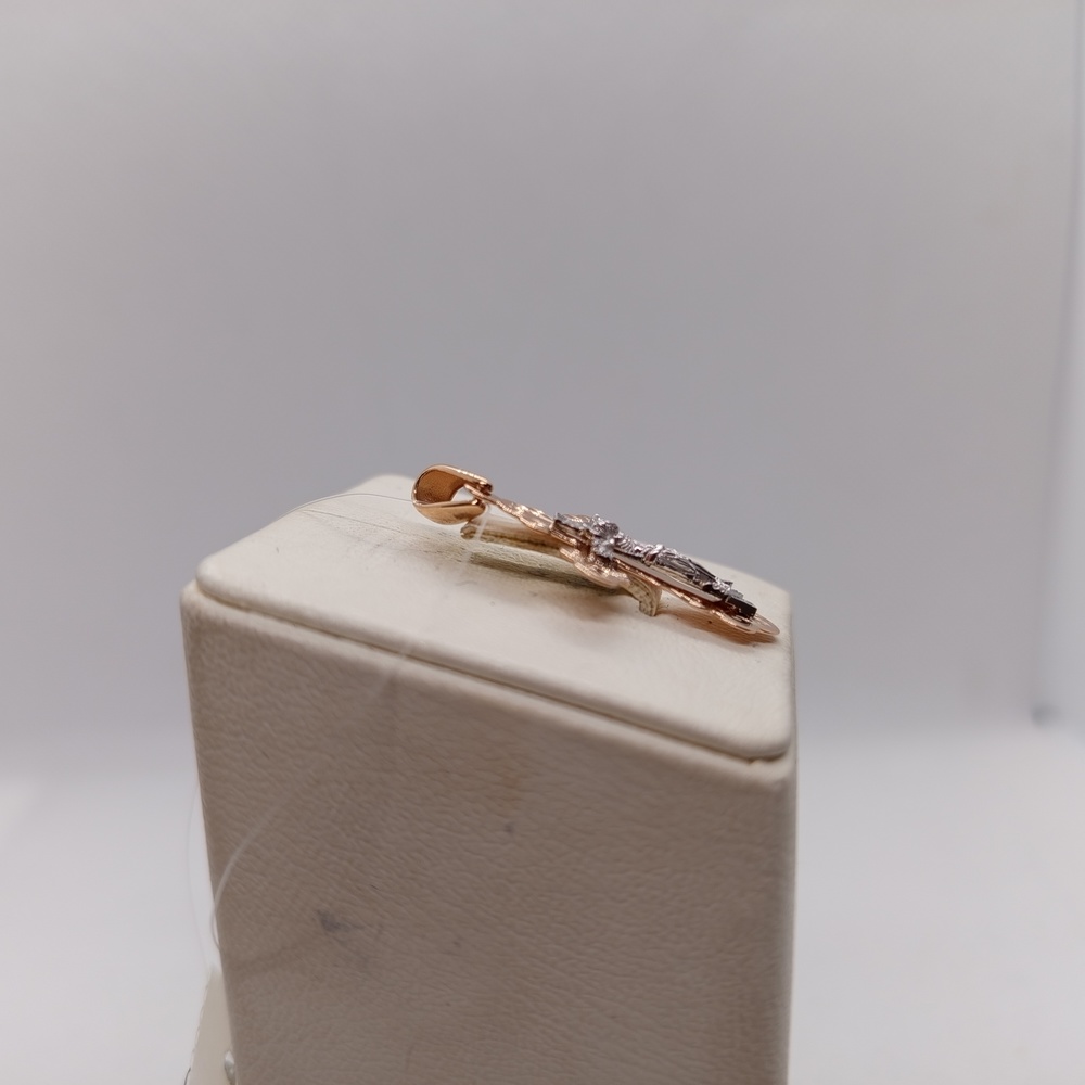 ПОДВЕСКА КРЕСТ без камня (Au 585)