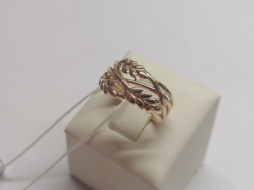 КОЛБКМ585 КОЛЬЦО БЕЗ КАМНЯ (Au 585)