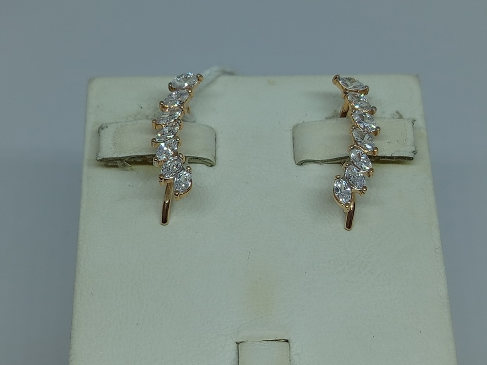 С СЕРЬГИ КАФФЫ (Au 585)