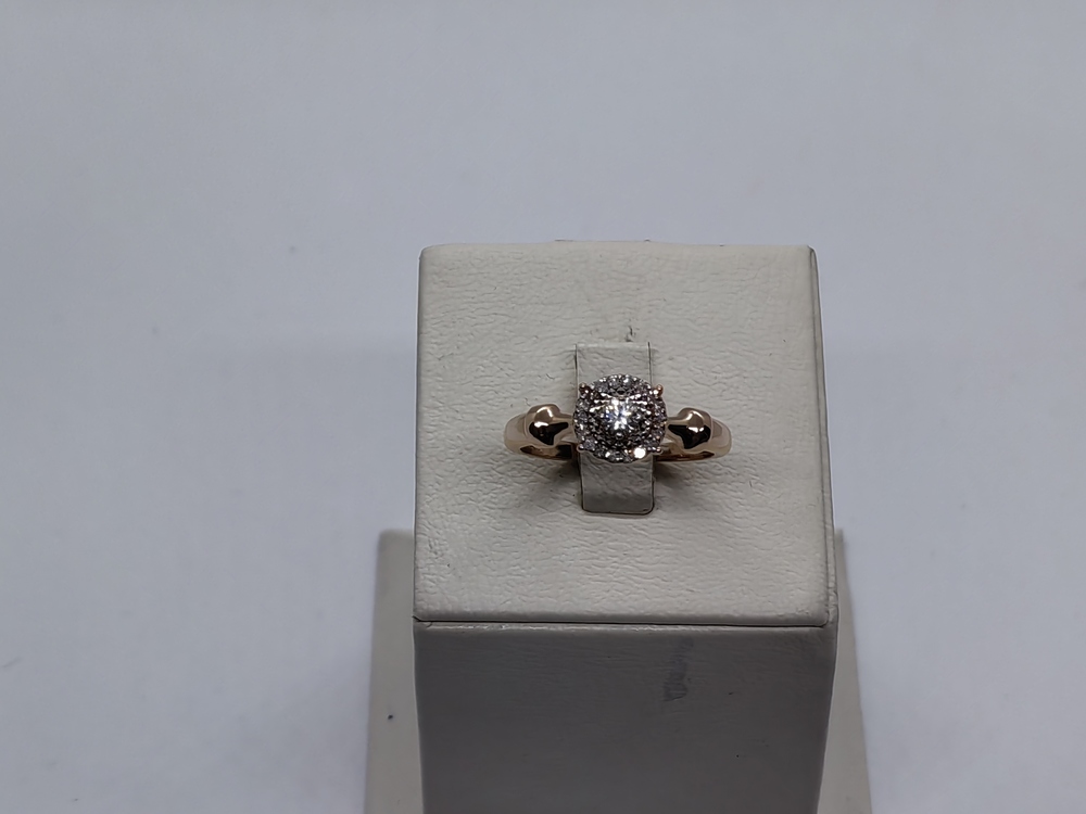 КОЛЬЦО БРИЛЛИАНТ Au 585