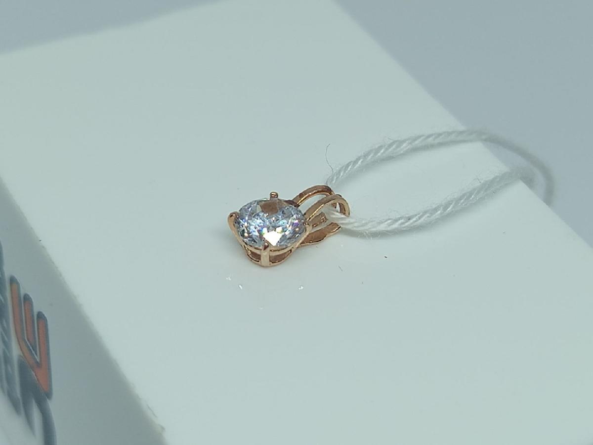 ПОДКМ585 ПОДВЕСКА С КАМНЕМ (Au 585)