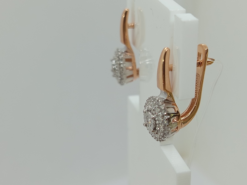 СЕРЬГИ БРИЛЛИАНТ (Au 585)