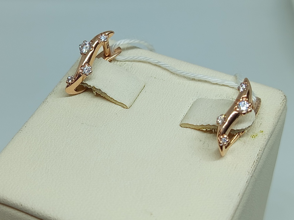 СКМИ585 СЕРЬГИ С КАМНЯМИ (Au 585) СКМИ585 СЕРЬГИ С КАМНЯМИ (Au 585)