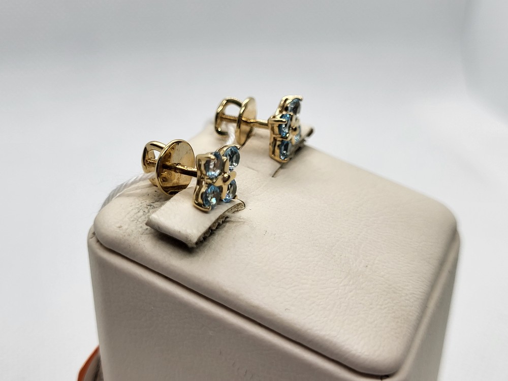 СПУС585 СЕРЬГИ ПУСЕТЫ (Au 585) СПУС585 СЕРЬГИ ПУСЕТЫ (Au 585)