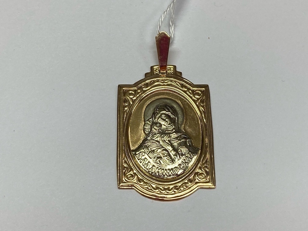 ПОДИБК585 ПОДВЕСКА ИКОНА БЕЗ КАМНЯ (Au 585)