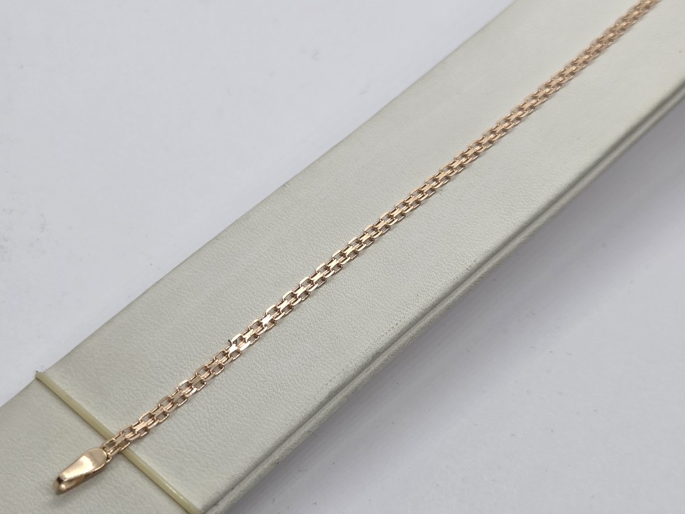 БРАСЛЕТ ПОЛНОВЕСНЫЙ Бисмарк машинный (Au 585)