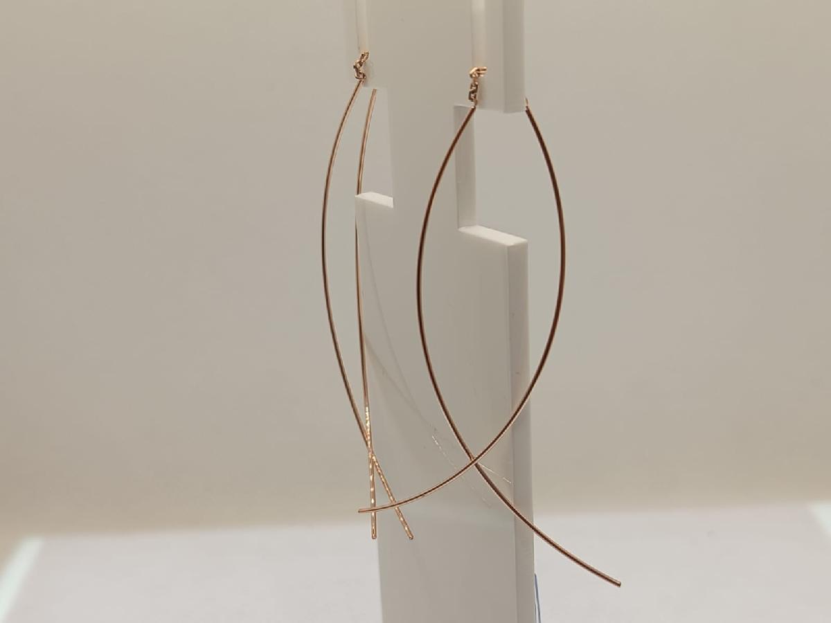 СЕРЬГИ ПРОДЕВКИ без камня (Au 585)