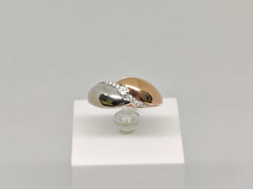 КОЛКМИ585 КОЛЬЦО С КАМНЯМИ (Au 585)