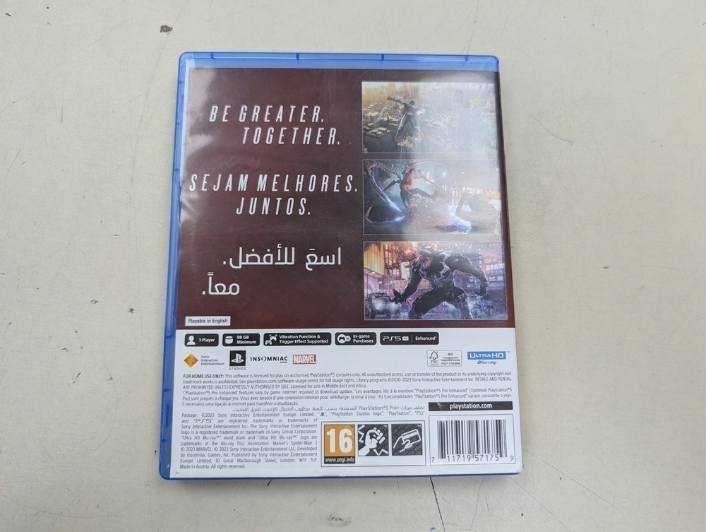 Игра Playstation 5 Spider-Man 2