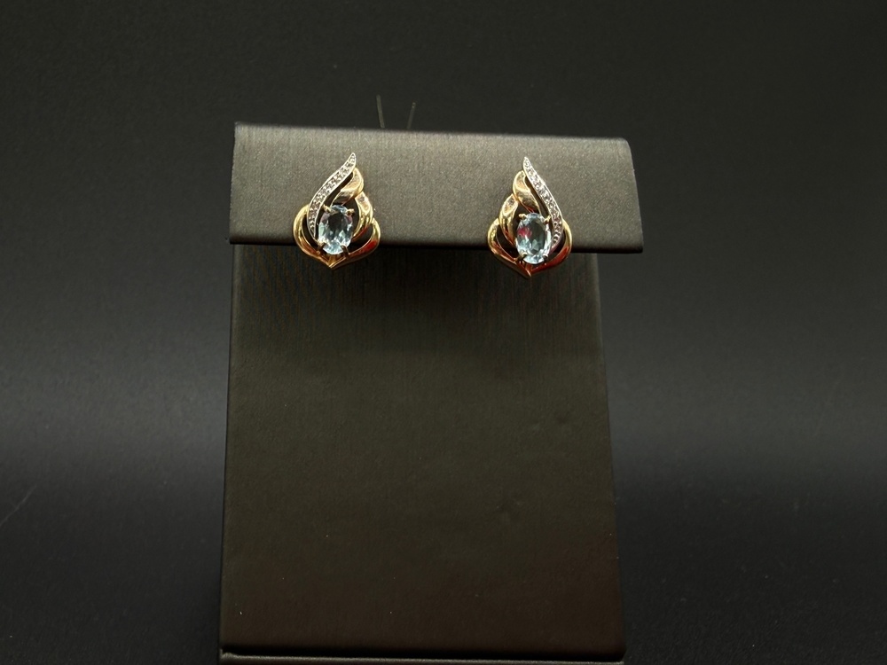 СЕРЬГИ ПЕТЕЛЬКА без камня (Au 585)