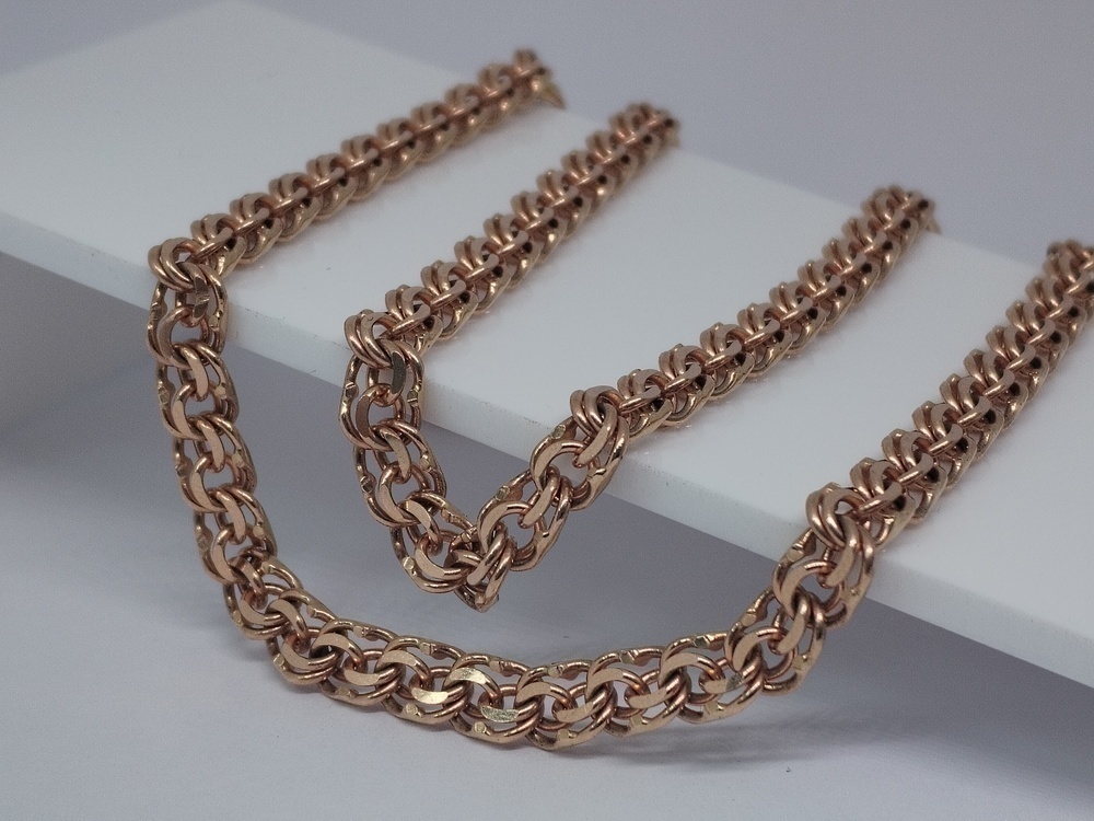 ЦЕПЬ ПОЛНОВЕСНАЯ Бисмарк (Au 585)