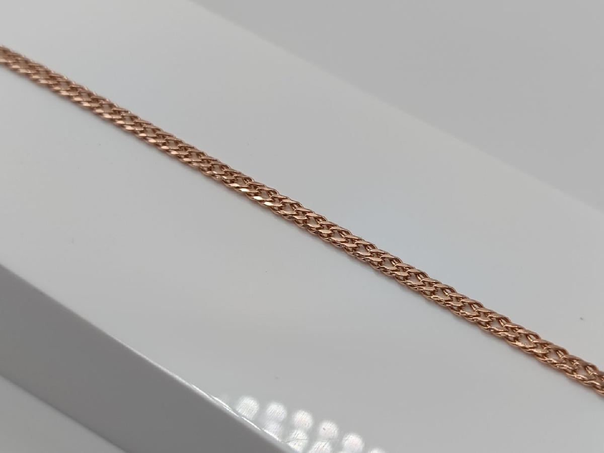 БРАСЛЕТ ПОЛНОВЕСНЫЙ Ромб двойной Au 585