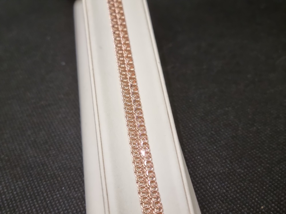 ЦЕПЬ ПУСТОТЕЛАЯ Бисмарк (Au 585)