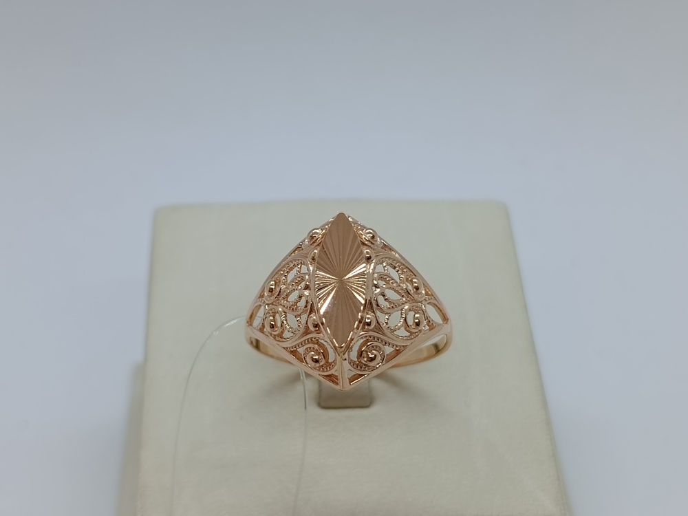 4041а КОЛЬЦО БЕЗ КАМНЯ (Au 585)