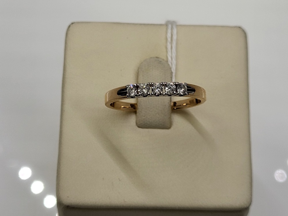 КОЛЬЦО БРИЛЛИАНТ Au 585