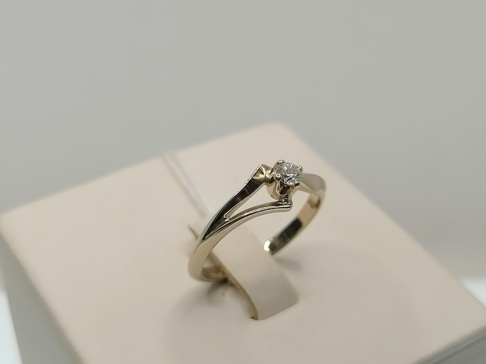 КОЛЬЦО БРИЛЛИАНТ Au 585