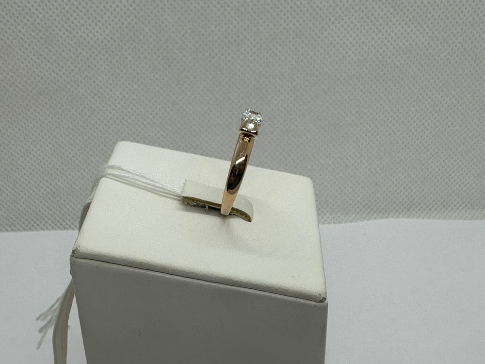 КОЛКМ585 КОЛЬЦО С КАМНЕМ (Au 585)