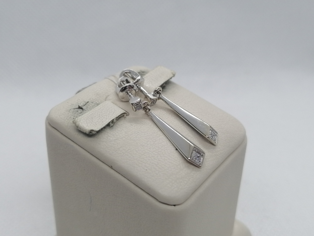 СЕРЬГИ С КАМНЯМИ (Au 585)