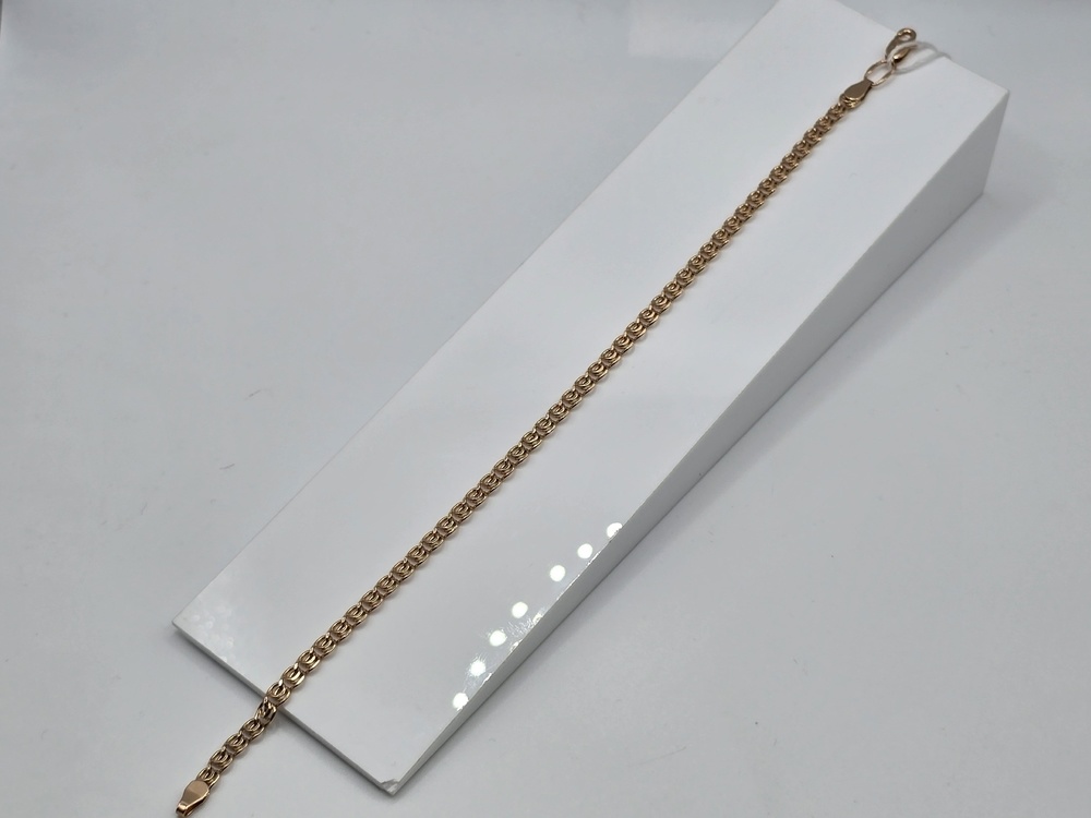 БРАСЛЕТ ПОЛНОВЕСНЫЙ Лав Au 585