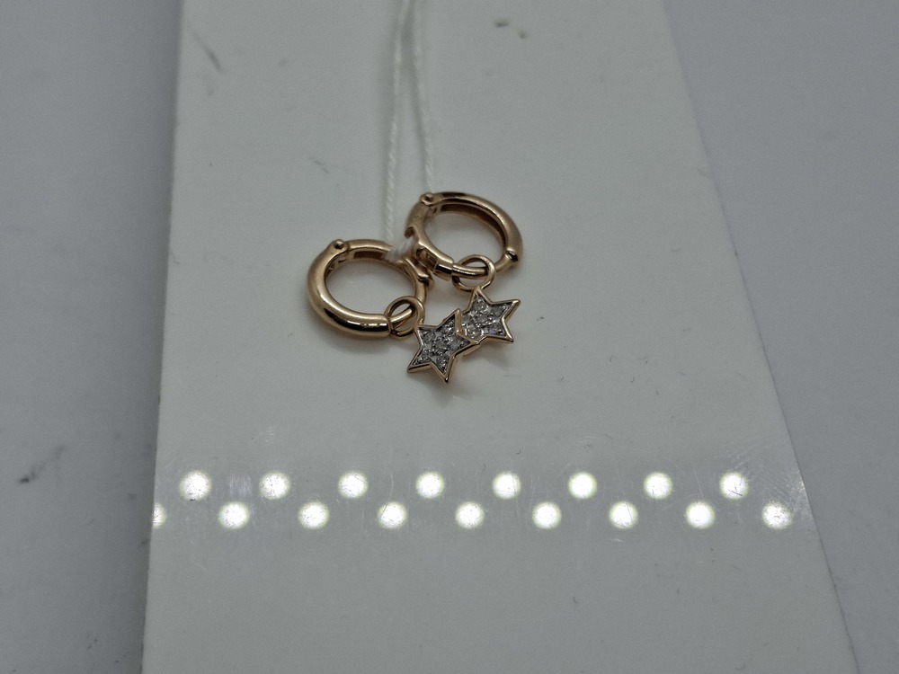 СЕРЬГИ БРИЛЛИАНТ (Au 585)